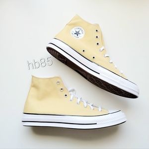 Converse Chuck 70 Hi Tahini Tan White Black Men's 12